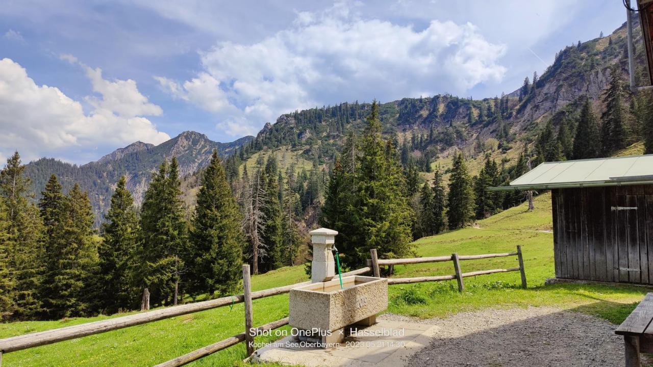 Ferienapartment Opitz - Zugspitzregion Ohlstadt Dış mekan fotoğraf